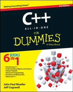 USED Book - C++ All-In-One for Dummies by Mueller, John Paul (Paperback) - english