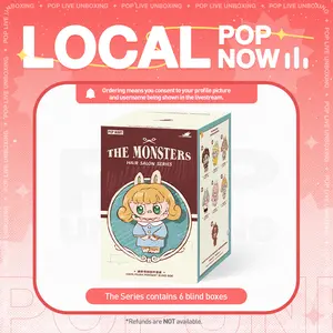 [POP NOW] POP MART THE MONSTERS Hair Salon Series - Vinyl Plush Pendant Blind Box - WHOLE SET