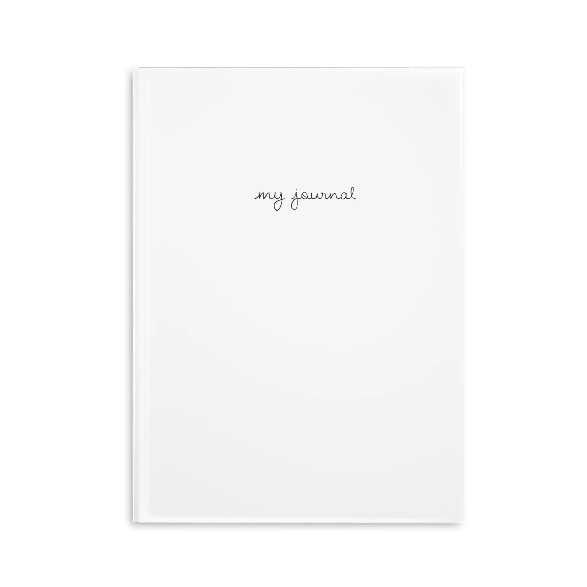 Minimalist Journal, Sketchbook, or Doodle Hardcover Notebook, Black & White Office Journal, Blank Pages (A4, A5, B5)