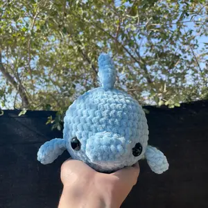 Dolphin Crochet Plush