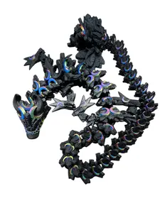 Cinderwing Design 3D Printed Lunar Dragon - A Celestial Addition to Your Collection Decor Artistic