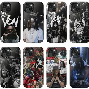 King Von Phone Case Compatible with iPhone 11, 12, 13, 14, 15, 16, 17 & Samsung S22 S23 S24 S25 – check our available sizes