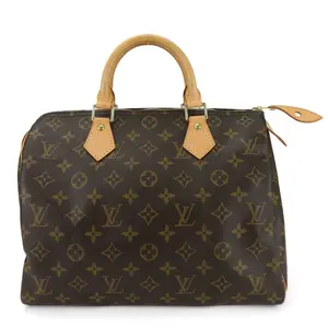 Pre-owned Louis Vuitton - Travel Bags Speedy Handbag Monogram Canvas 30 by Rebag