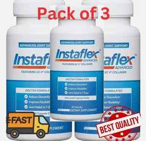 instaflex advanced Joint Support Supplement 3 pack 30 Capsules EXp 01/03/2027
