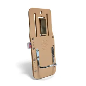 # 782 Top Grain Knife & Hammer Tacker Holder  With Belt Clip