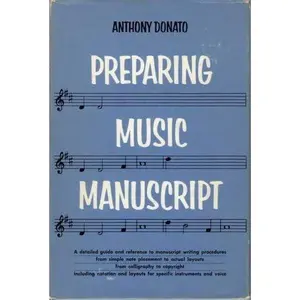 USED-Preparing Music Manuscript (Everybody's Favorite) by Anthony Donato (Paperback)