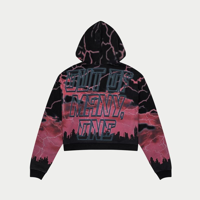 Godspeed - Voltage Zip Up Hoodie - Red