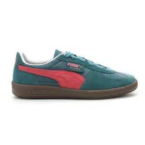 PUMA Womens Palermo Play Paris Lace Up Sneakers Shoes Casual - Green