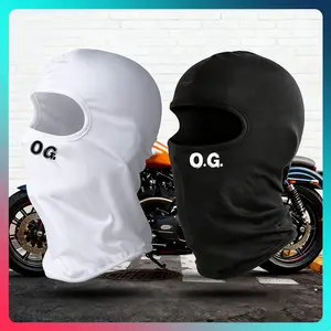 Unisex Balaclava Motorcycle Full Face Mask, Windproof Dustproof Sun Protection, Street Hip Hop Fashion Headscarf Scarf, All Seasons Outdoor Use