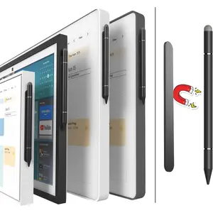 Magnetic Stylus with Magnetic Holder for 15" Skylight Calendar, Skylight Calendar Max and Other Compatible Calendars & Displays (Black)