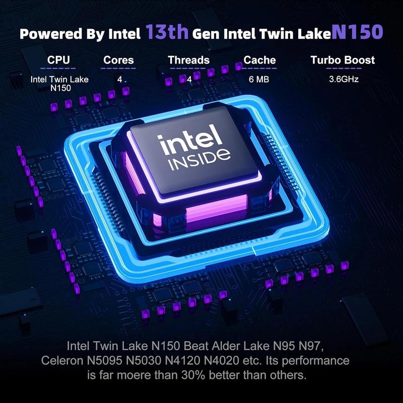 HP 14 Laptop Computer 2026 Ultra Light, AI Copilot Student Business, Quad-Core Intel, 4GB RAM, 128GB Storage, 1 Yr Office 365, 12 Hr, Win 11S, Rose Gold