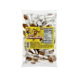 Mini Cucharita Tamarindo Spoon Mexican Candy (100 Count), Sweet Snack Candies Bonbon, Dulces Mexicanos, Viral