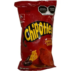 Barcel Chipotle Chips 5 Bags of 80g Each Crispy Snack Crunchy Yummy Flavor Barcel Chips