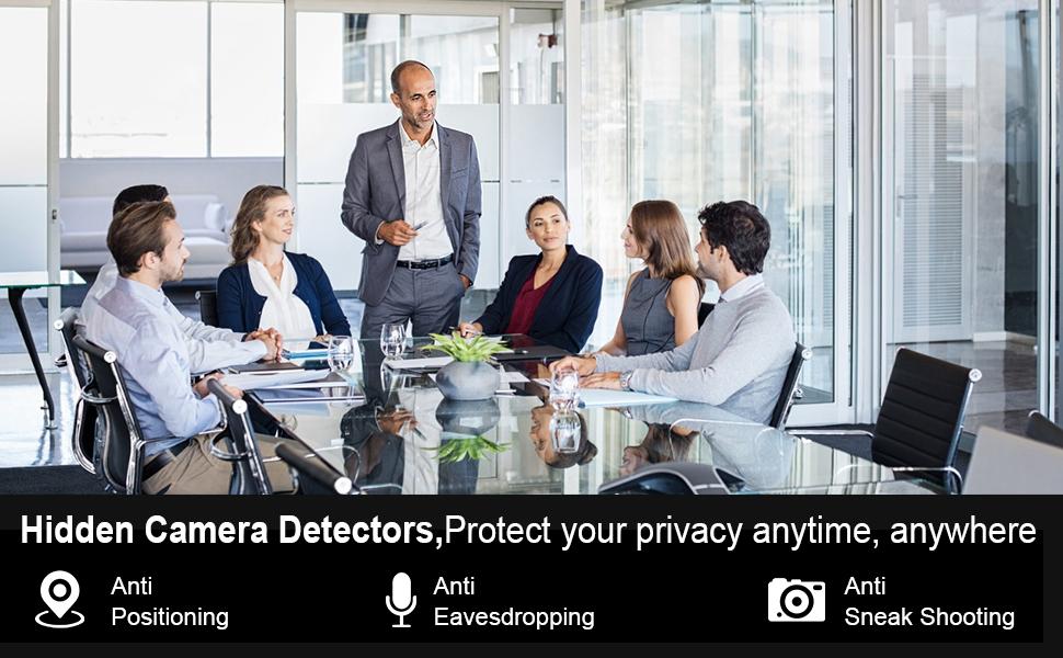 Hidden Camera Detector, Hidden Device Detector, Anti Spy Bug Detector, Spy Camera Finder, Wireless Camera Finder, RF Signal for Travel, Hotel, Car & Office Privacy Protection Safety,back to school,back to school haul