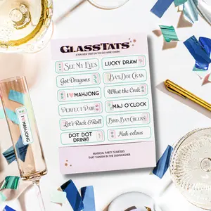 Mahjong Drink Markers