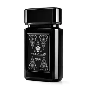 French Factor Will of Man | Key Notes: Labdanum, Rose, Patchouli & Saffron, Oud, Sandalwood & Cedar | Long Lasting Perfume for Men | 3 Fl.oz