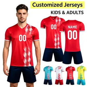 2026 Personalised Soccer Jersey Foothball Kits [Diy Name&Number] for Mens&Boys  Football Jersey Custom Soccer Jersey Traning Shirts