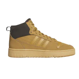 adidas Mens Break Start Mid Winterized Lace Up Sneakers Shoes Casual - Yellow