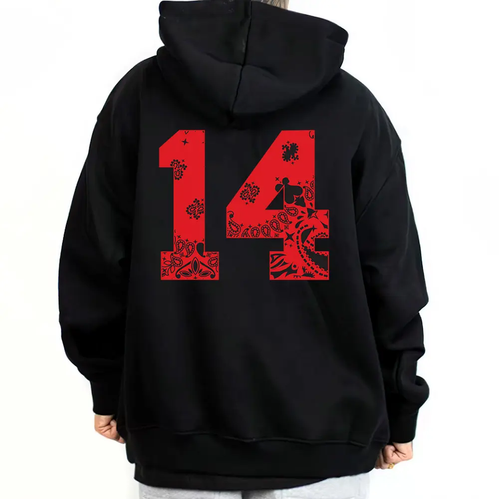 Red Bandana 14 Chicano Clothing San Diego Hoodie Medium Heavy Sweatshirt for Men & Women S-5XL Loose Fit Unisex Streetwear Top