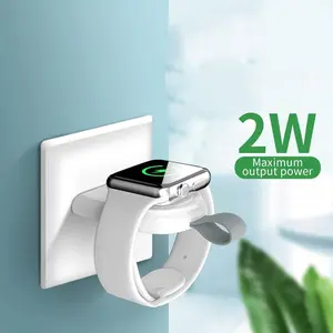 Portable USB Powered Wireless Charger, 2W Magnetic Charger for Apple Watch, Smart Watch Charger Compatible with Apple Watch Series
