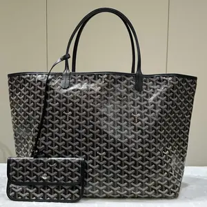 Pre-owned Goyard Leather Tote Bags Saint Louis Tote GM 55522274