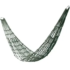 Durable Thickened Nylon Outdoor Hammock, Multifunctional Mesh Swing, Garden Beach Relaxation, Ergonomic Design, Picnic Mat or Chair, Hanging Hammock