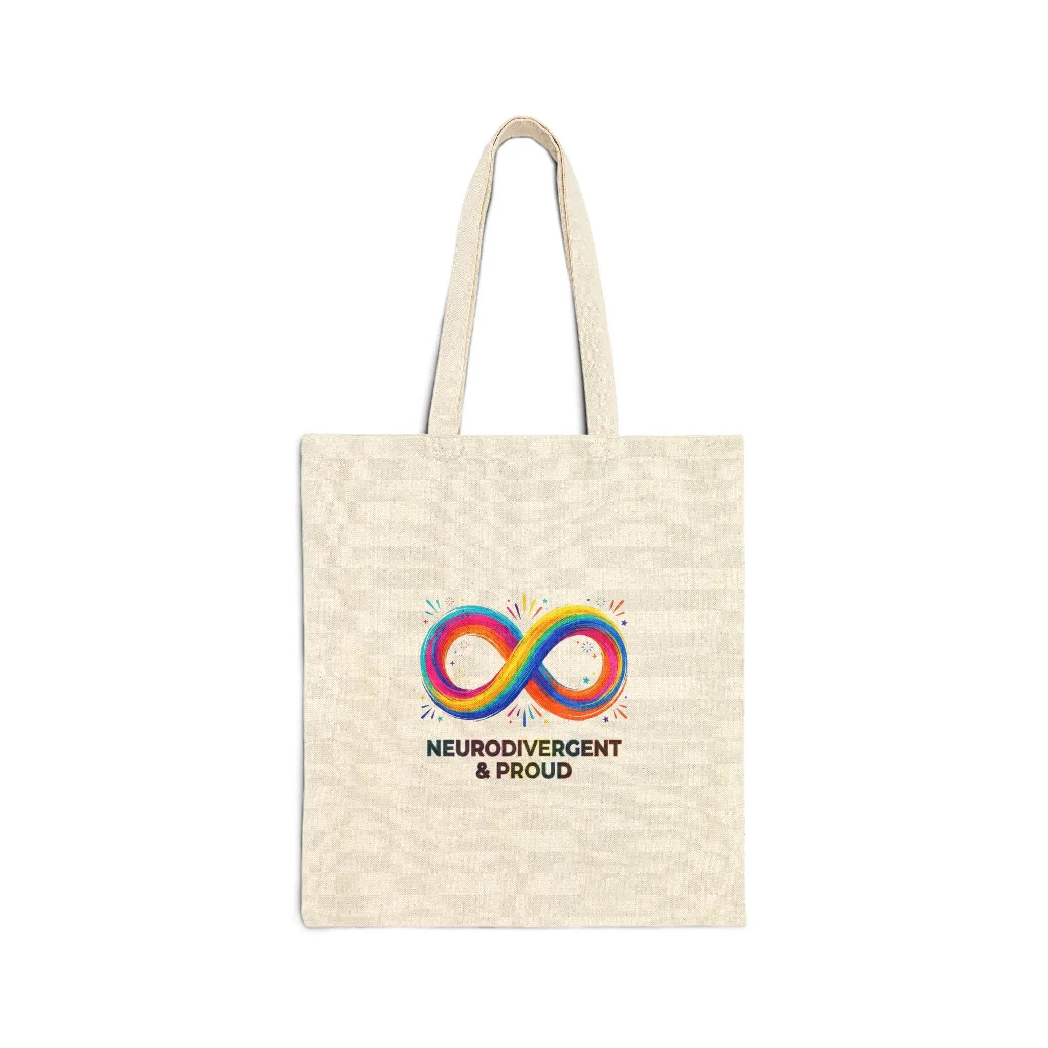 Neurodivergent & Proud Tote | Autistic Pride, Neurodiversity Affirming, Sensory-Friendly