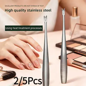 2/5 durable stainless steel keratin remover and trimmer kits, dead skin remover and trimmer, easy to clean, disinfect and reuse, perfect for daily nail art, pedicures, home DIY nail art and professional salon use
