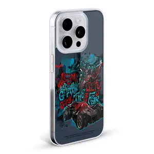 Head Case Designs Batman Arkham Knight Graphics Welcome To Gotham Soft Gel Case for Apple iPhone 17