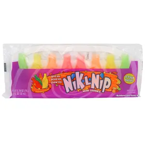 Nik L Nip - Wax Bottles Filled With Candy Syrup (8 pack)