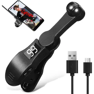 Auto Clicker for Smart Phone, Phone Screen Device Speed Clicker for iPhone iPad Apps, Fast Click Simulation Finger Continuous Click for Tiktok, Live Broadcasts Likes, Lightning Deal, Reward Task, Plug and Play(Black)