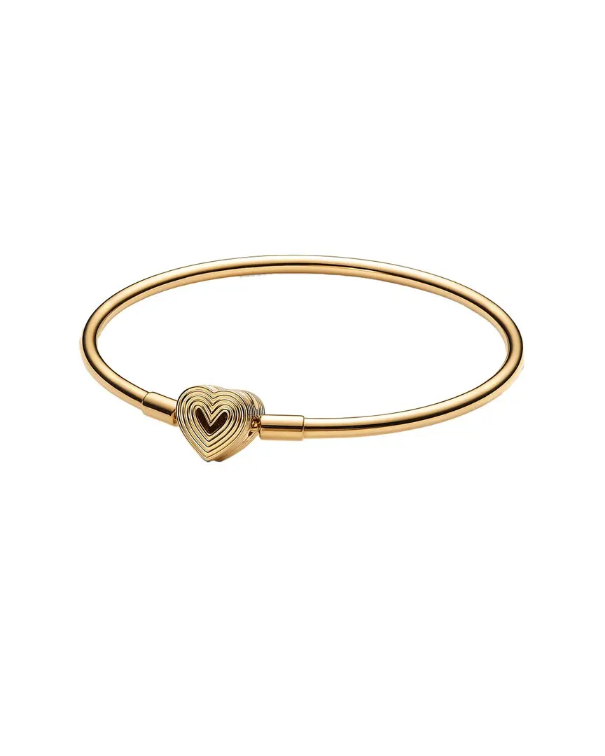Pandora Moments 14K Yellow Gold Plated Bangle Bracelet Pandora Moments 14K Yellow Gold Plated Bangle Bracelet
