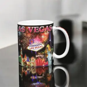 Las vegas FIREWORKS Mug, 1 Count (Pack of 1) 11oz