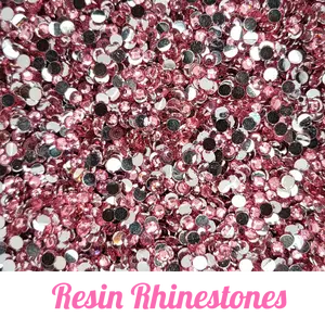 Mix Size Silverback Resin Rhinestones