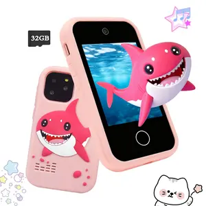 Kids Smart Phone for Girls and Boys, Christmas Birthday Gifts for Girls and Boys Age 3-10 Kids Toys Cell Phone, 2.8" Touchscreen Toddler Learning Play Toy Phone with Dual Camera, Game, Music Player