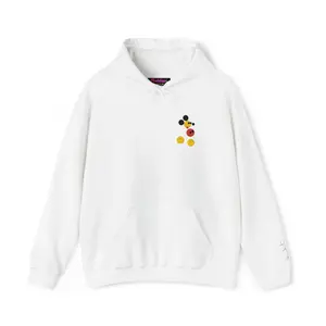 Damien Inspired Mickey Mouse Embroidered Art Hoodie