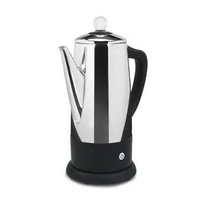 Gourmet Stainless Steel 12-Cup Percolator