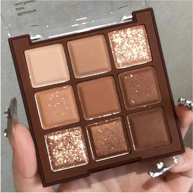 Brown Eye Shadow palette- Rose Gold Dark Brown Eyeshadow Palette Colorful, Matte Shimmer Highly Pigmented Nude Eyeshadow Palette Makeup Naturing-Looking Long Lasting2