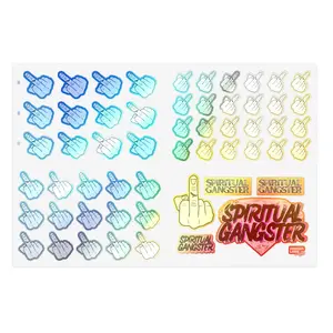 FLIPTHEBIRD SPIRITUALGANGSTER WATER RESISTANT VINYL STICKER SHEET @FORTHEGIFTED BY NIKKI HOOKERSticker Sheets