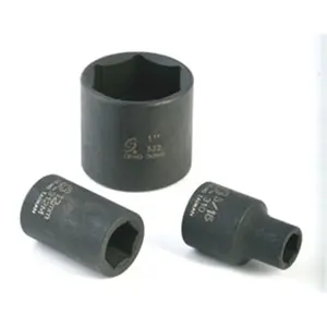 212 MAIN Cr-Mo Steel 0.38 In. Drive 10 Mm. Deep Impact Socket, Radius Corners (Cycling & Outdoor Leisure Equipment), Impact Sockets