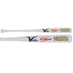 Konnor Griffin Pittsburgh Pirates Autographed Victus Team ID Mini Bat - Fanatics Authentic Certified