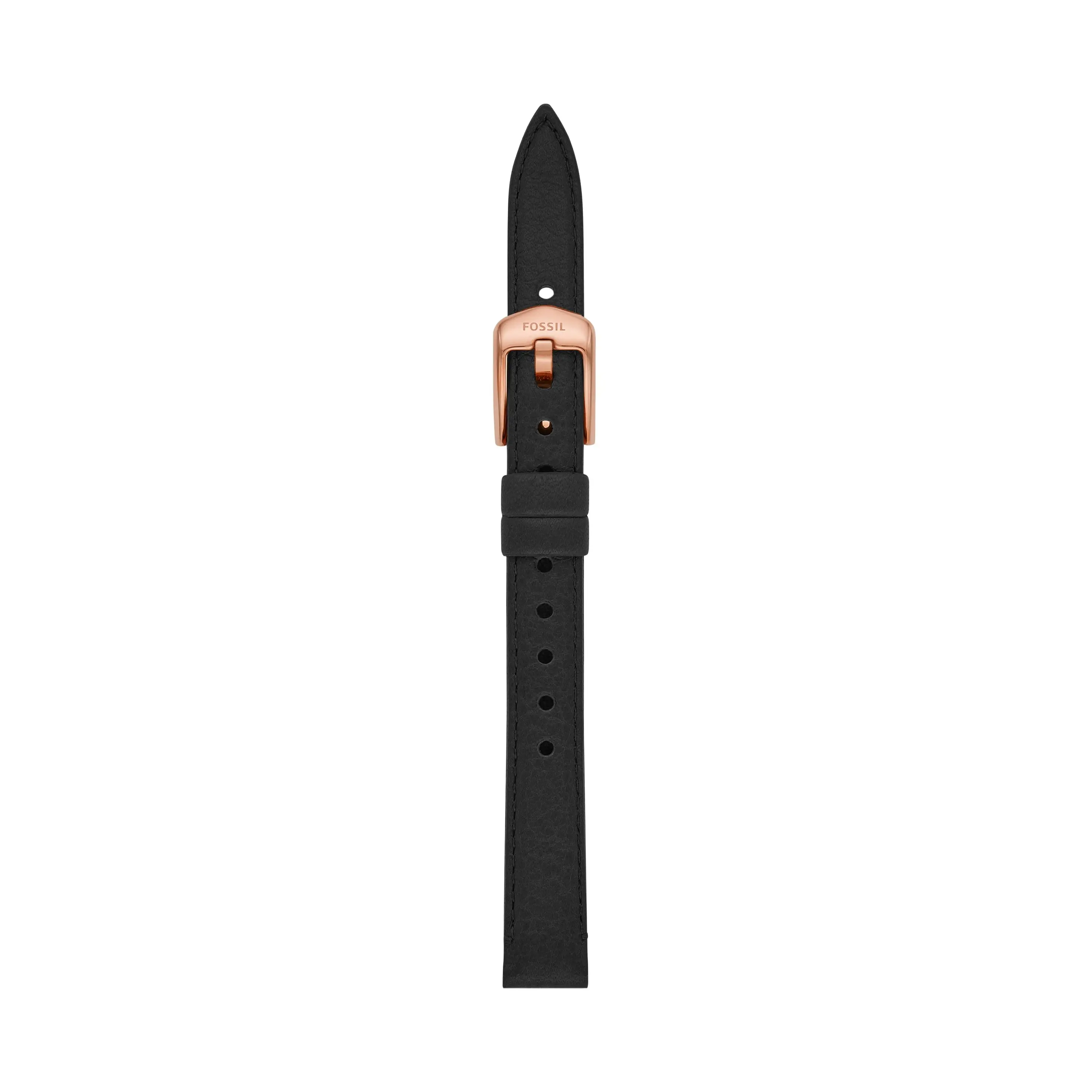 Fossil Women's 12mm Black LiteHide™ Leather Watch Band