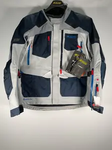 KLIM Carlsbad Jacket - Navy Blue - Cool Gray - Size 2X - OPEN BOX