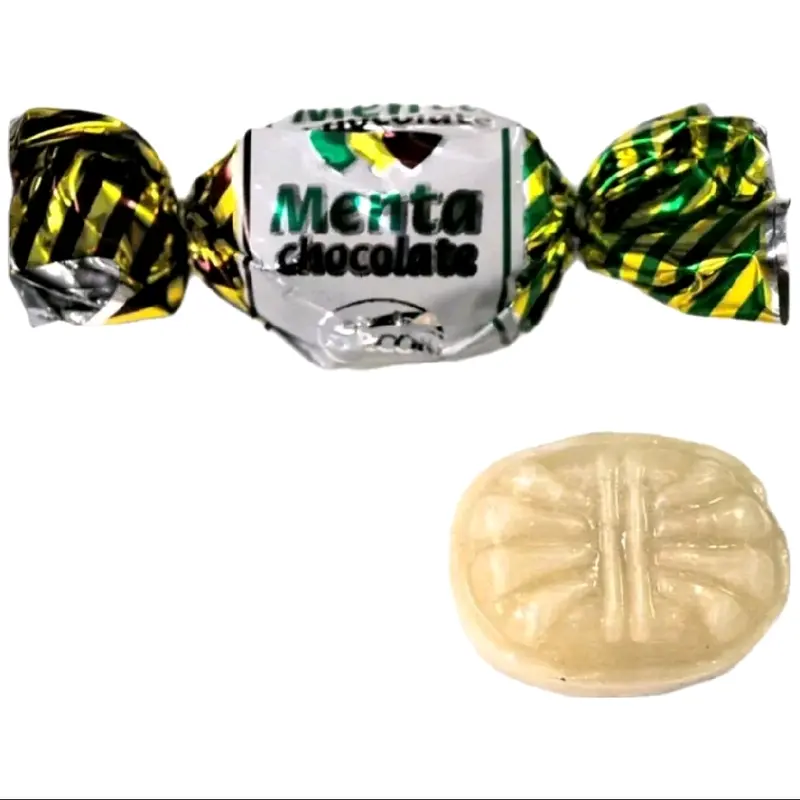 DULCE MENTA CHOCOLATE ARCO - 100 units Candy Sweet Fruit Sugar Fruity Chewy