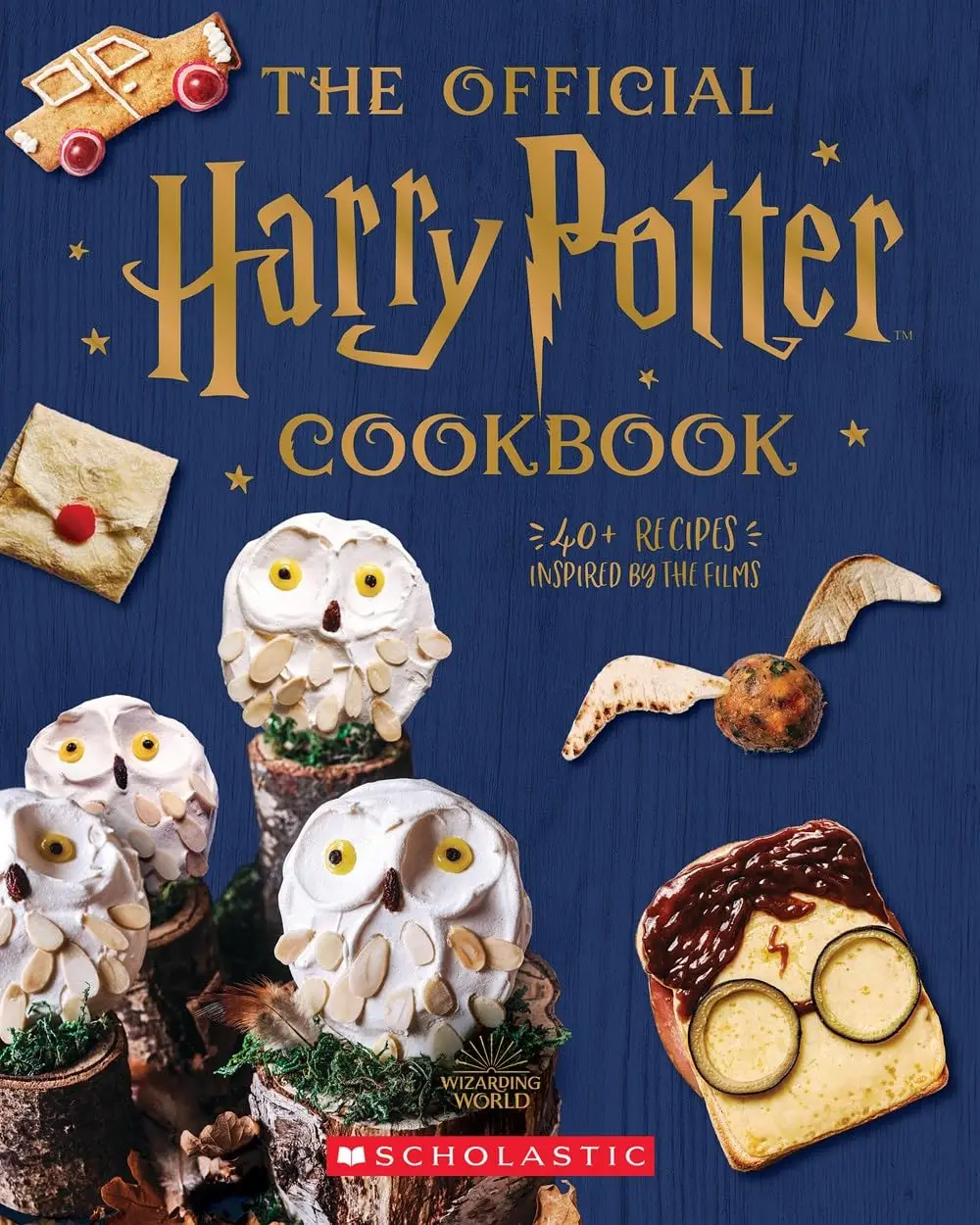 Official Harry Potter Cookbook (40+ Recipes Inspired by the Films) -- Joanna Farrow - Hardcover