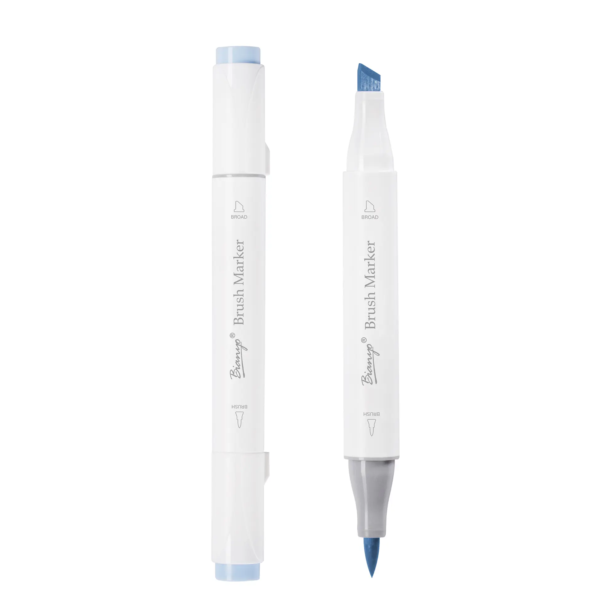 Bianyo Food & Culinary Tones Single Marker - Select from 366-Piece Brush & Chisel Set, Unique Pink Feature, Office Stationery Writing Mark Tool