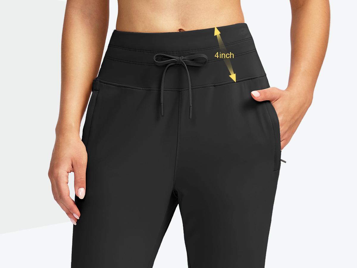G Gradual Women's High Rise Soft Stretchable Joggers - High-Waisted Tapered Fit, Sporty Chic Athletic Comfy Lounge Pants with Zipper Pockets for Running Workouts, High Rise Joggers G Gradual Women's High Rise Soft Stretchable Joggers - High-Waisted Tapered Fit, Sporty Chic Athletic Comfy Lounge Pants with Zipper Pockets for Running Workouts, High Rise Joggers