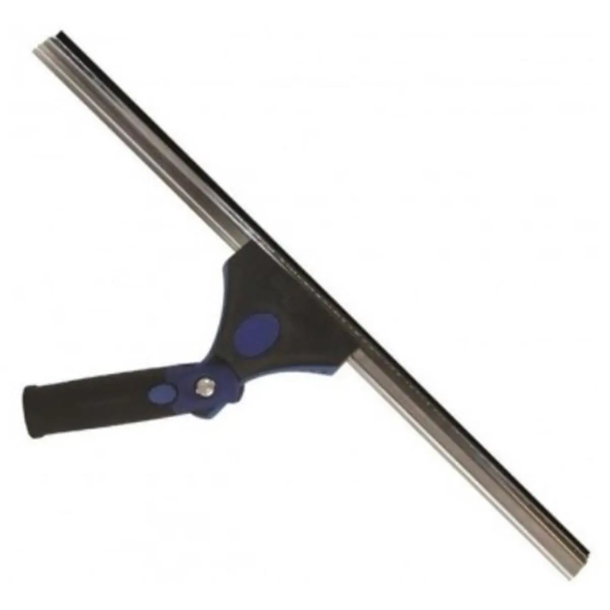 212 MAIN Professional 18-in Rotatable Glass Cleaning Squeegee - Squeegee Scrubber, Stainless Steel Construction, Rubber Blade, Long-Reach/Extension/Cleaning Tool Attachment, Home Care Tool, Long-Reach Squeegees
