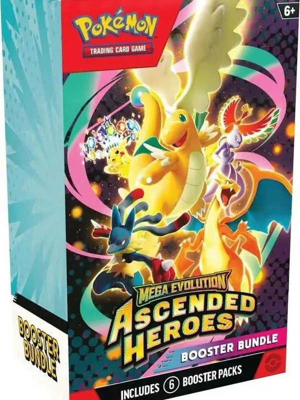 Pokémon Mega Evolution: Ascended Heroes Booster Bundle