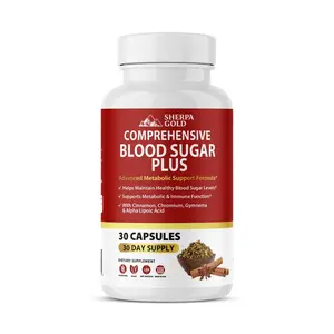 Sherpa Gold Blood Sugar Plus – Advanced Metabolic Formula (30 Capsules)